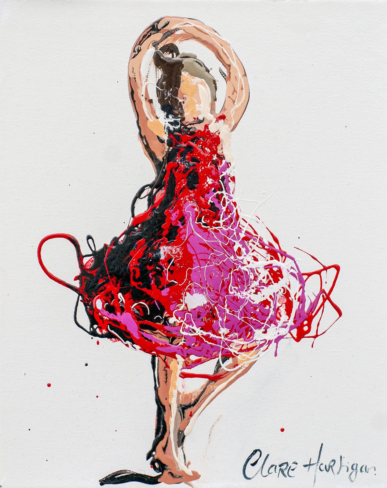 The Ballet Dancer by Clare Hartigan