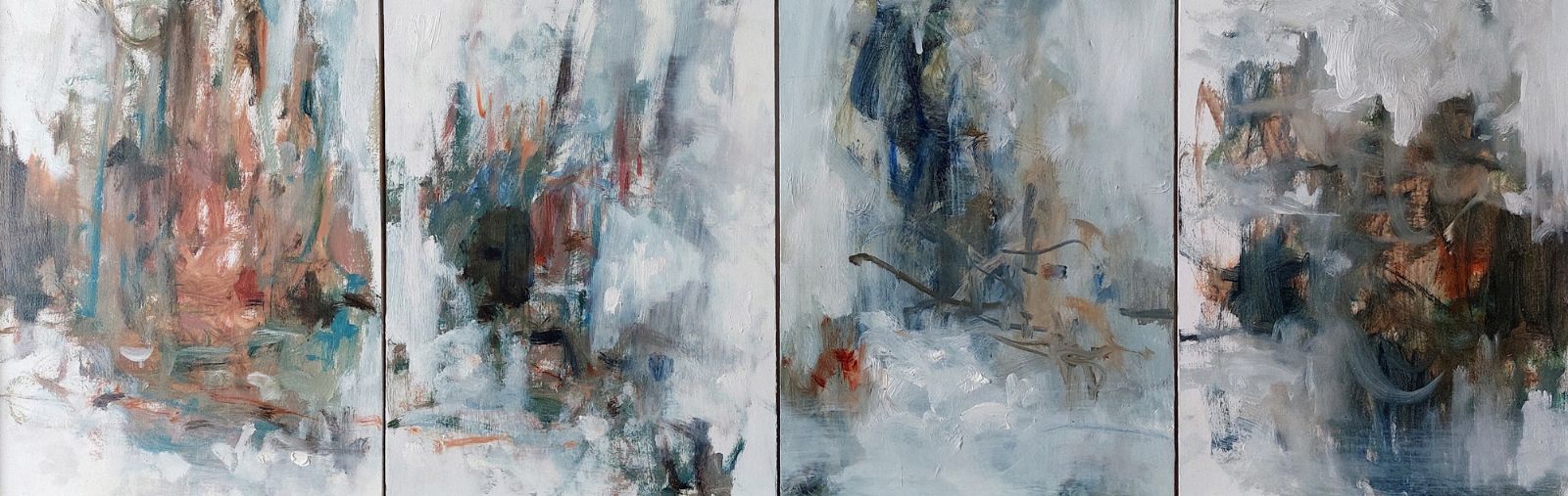 Derek Fitzpatrick - Winter Trees in Four Panels
