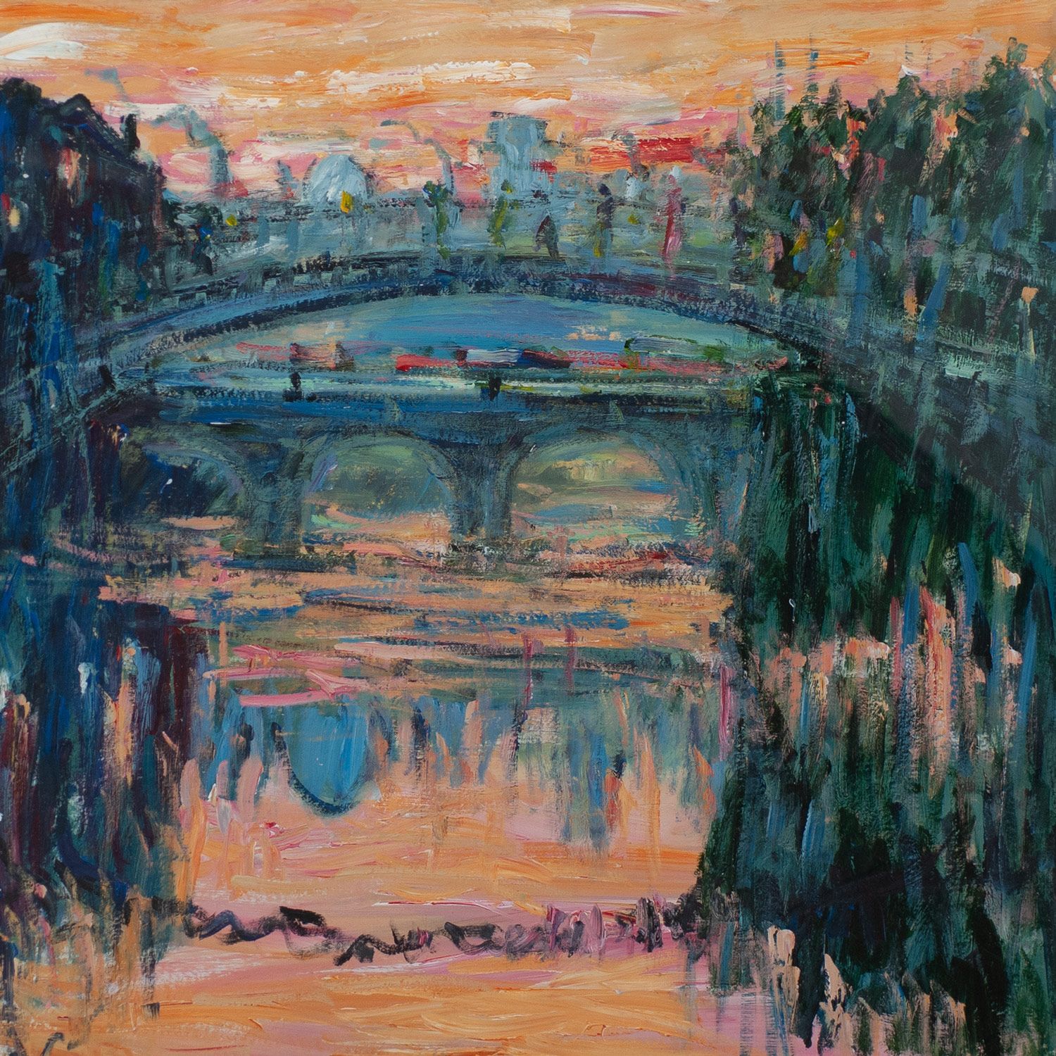 River Liffey by Marie Carroll