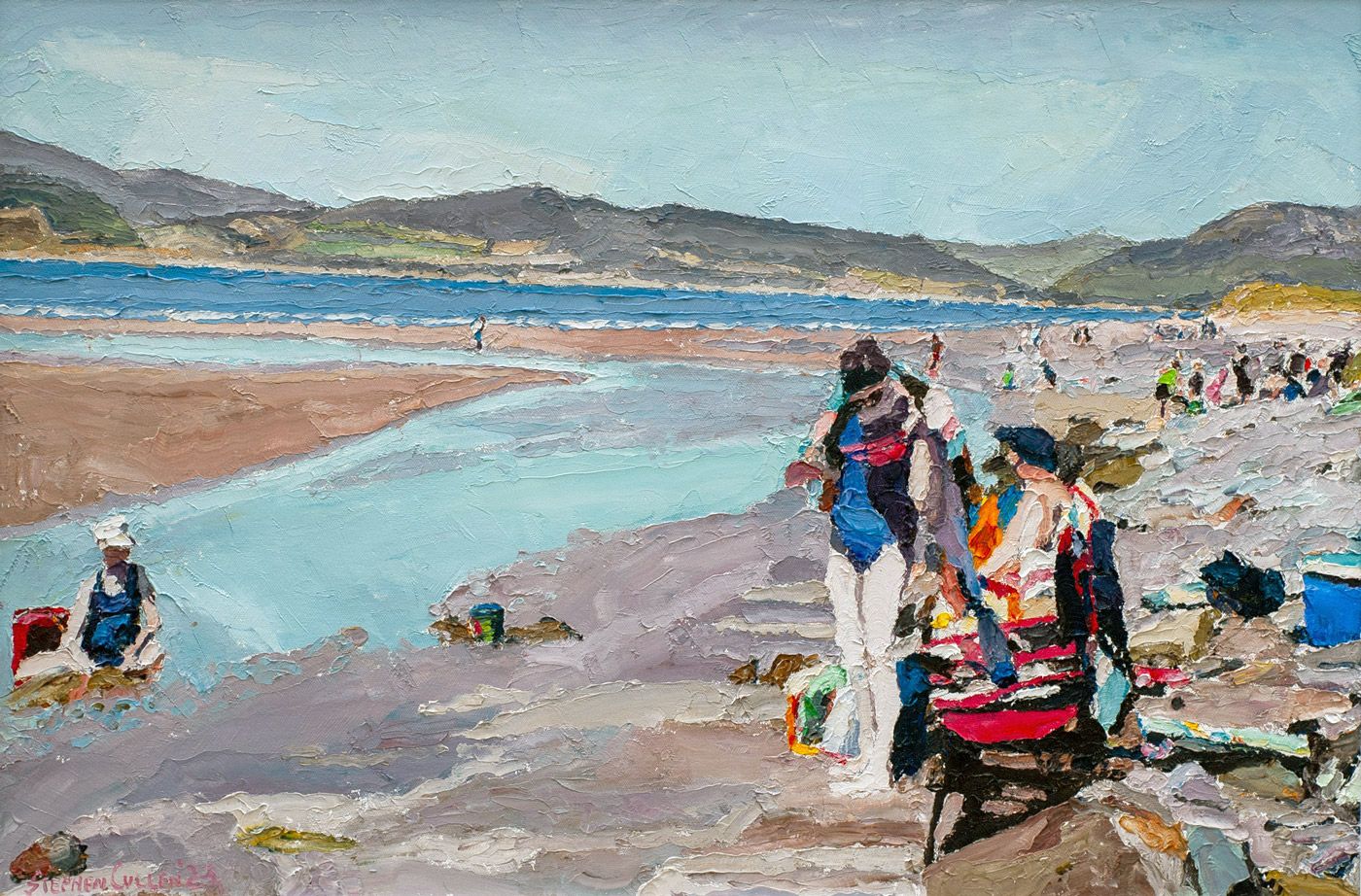 Stephen Cullen - Rossbeigh Beach Kerry, Low Tide