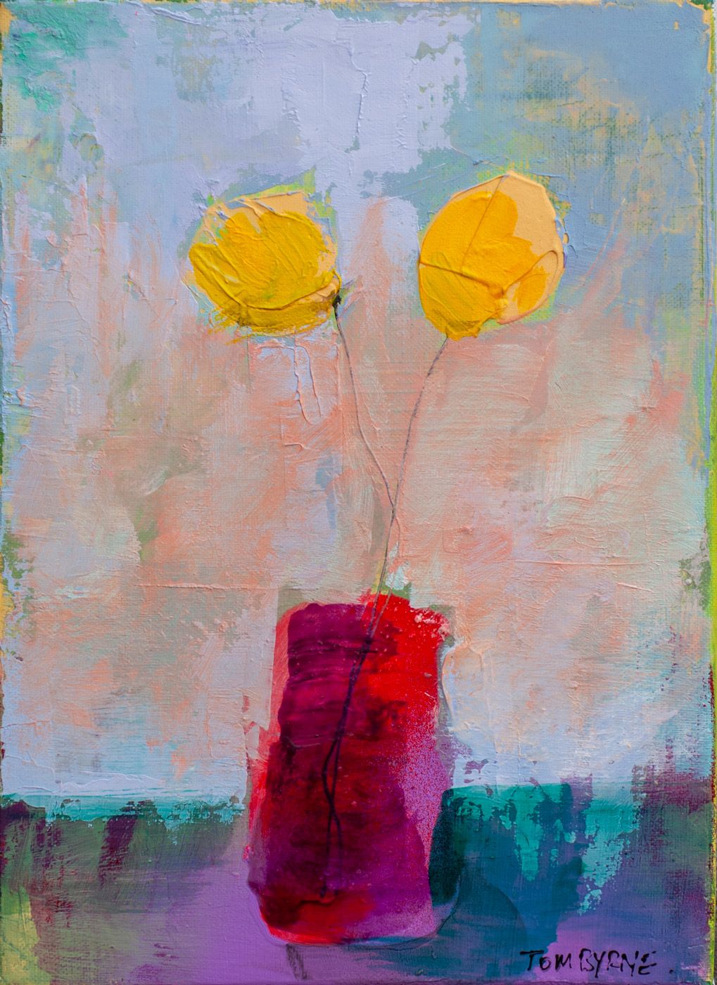 Two Buttercups by Tom Byrne